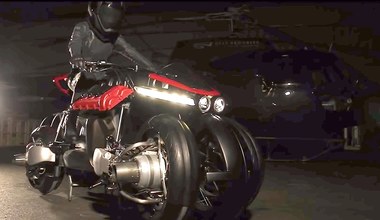 Oto przyszłość motocykli. Lazareth LMV 496 istnieje naprawdę, może jeździć i latać!