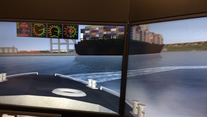 Oto supernowoczesny symulator kierowania statkiem!