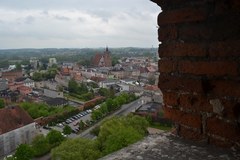 Oto widok z nawiedzonej wieży w Brodnicy!