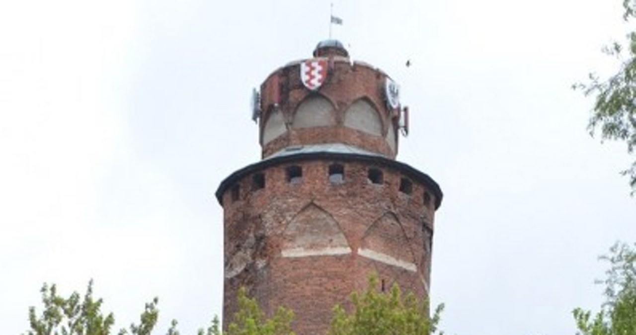 Oto widok z nawiedzonej wieży w Brodnicy!