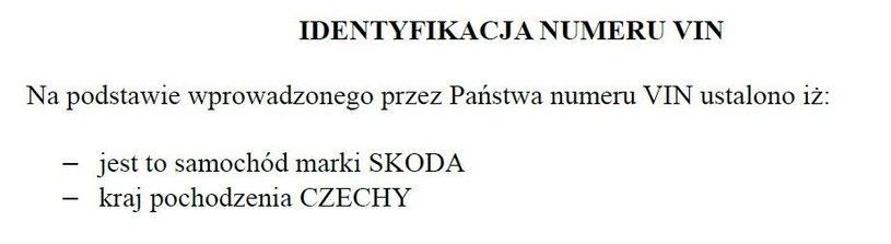 Oto zamówiony raport /Informacja prasowa