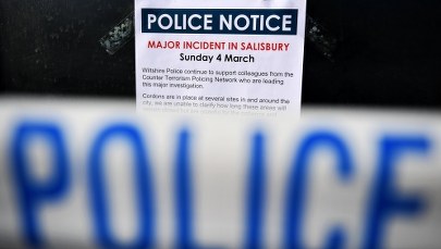 Otrucie Skripala: Drugi policjant w szpitalu po kontakcie z Nowiczokiem