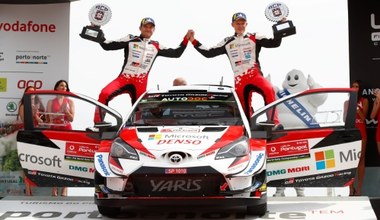 Ott Tänak i Toyota Yaris WRC triumfują drugi raz z rzędu