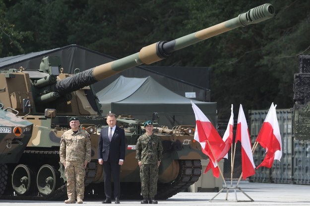 Otwarcie jednostki 1. Dywizji Piechoty Legionów / 	Artur Reszko    /PAP