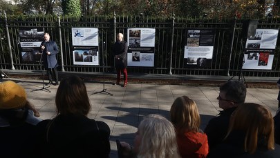 Otwarcie wystawy "Hołodomor i ponowne ludobójstwo" w Łazienkach [ZDJĘCIA]