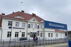 Otwarcie zmodernizowanego dworca we Władysławowie  