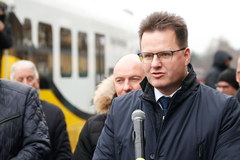 Otwarcie zrewitalizowanej linii kolejowej w Chocianowie