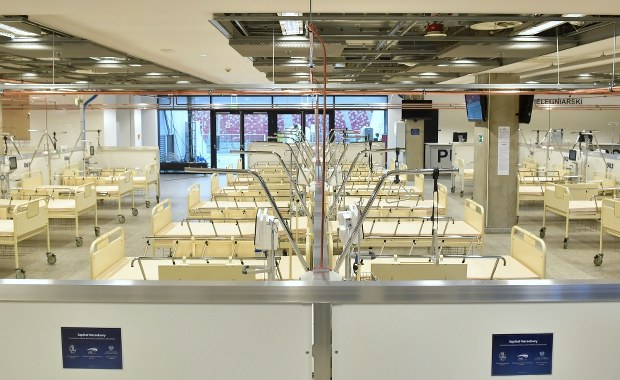 Otwarty szpital na Stadionie Narodowym wciąż nie jest gotowy do pracy