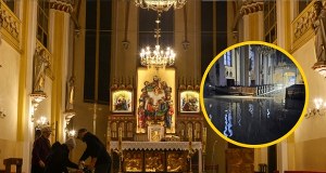 "Otwieram drzwi, a tam rzeka". Ogromne straty po awarii w kościele