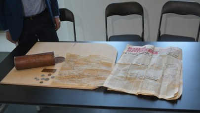 Otworzyli kapsułę czasu. W środku był list z 1914 roku