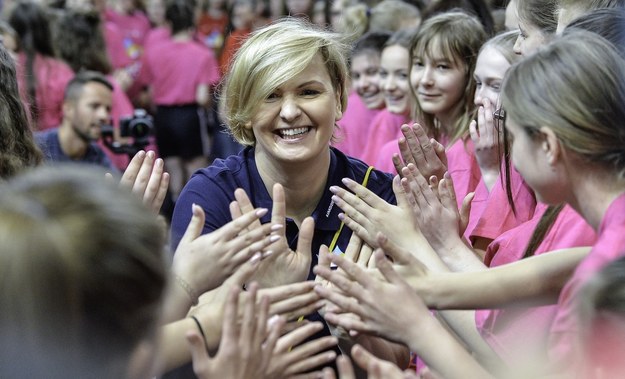 Otylia Jędrzejczak i inne mistrzynie sportu zapraszają na niezwykłą lekcję WF-u /Materiały prasowe