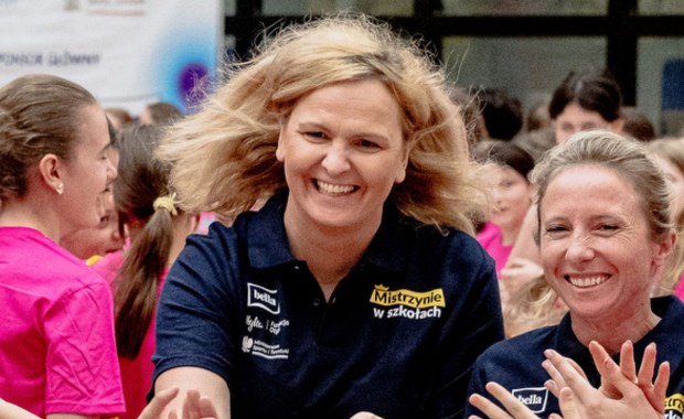 Otylia Jędrzejczak spotkała się z uczennicami. Dała im cenną lekcję