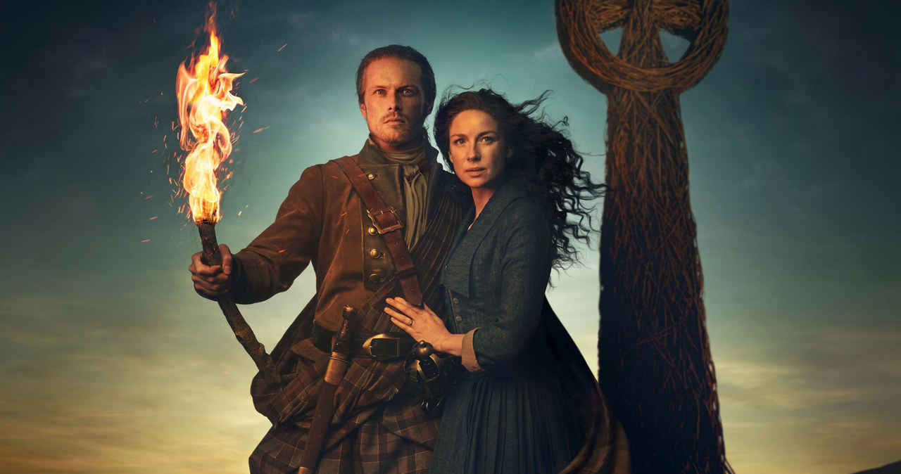 "Outlander": Jamie (Sam Heughan), Claire (Caitriona Balfe) /Album Online /East News