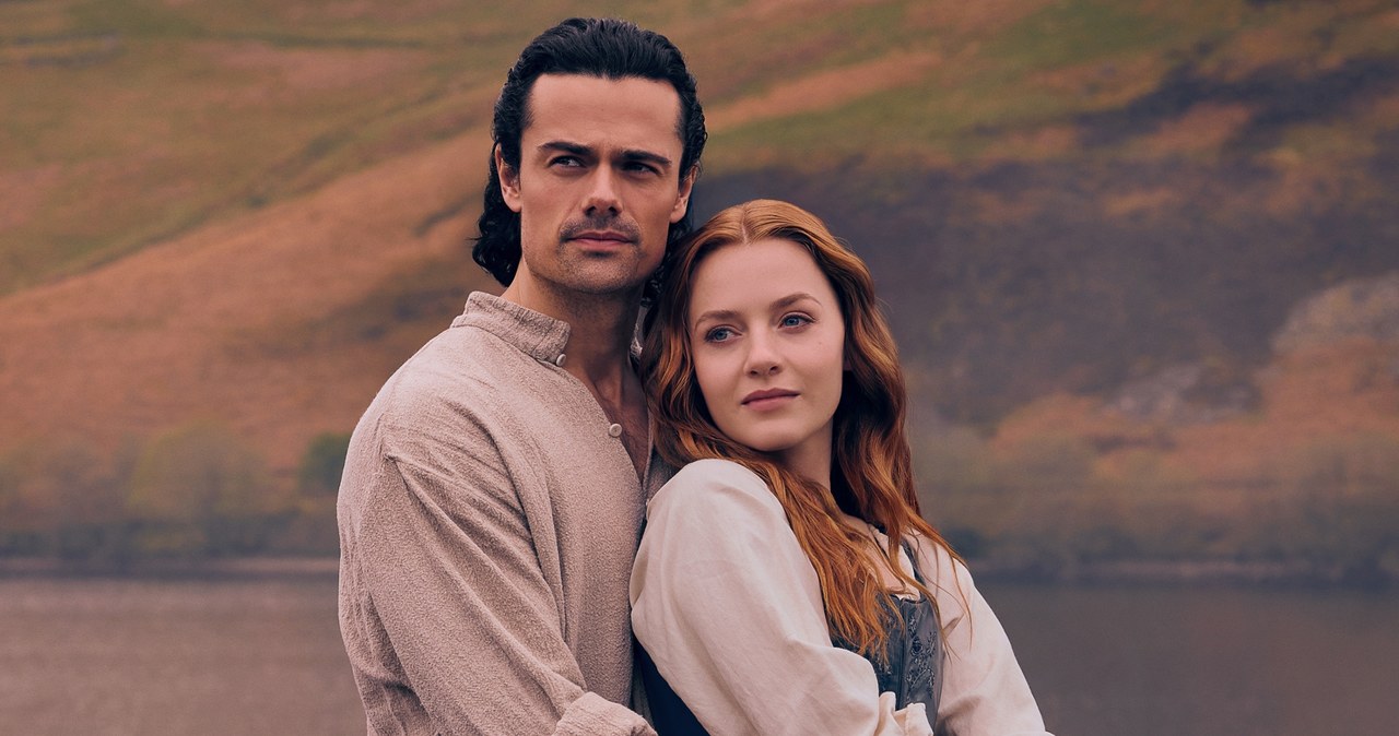 "Outlander: krew z krwi": Jamie Roy (Brian), Harriet Slater (Ellen) /©2025 Sony Pictures Entertainment. All Rights Reserved. /materiały dystrybutora