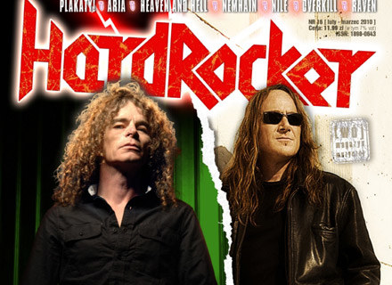 Overkill i Gamma Ray na okładce "Hard Rockera" /