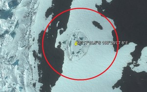 Owalna konstrukcja na Antarktydzie może być śladem działalności człowieka