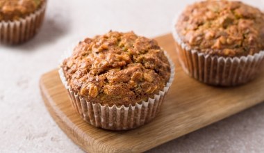 Owsiane babeczki na podwieczorek. Wychodzą mięciutkie i pyszne