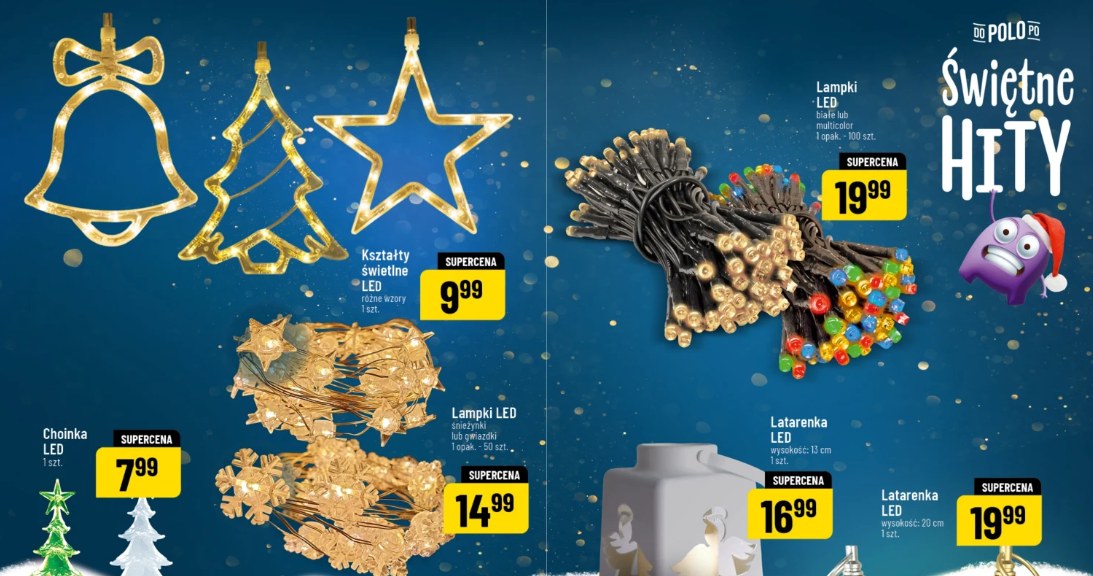 Ozdoby i światła, które stworzą magię /POLOmarket /INTERIA.PL