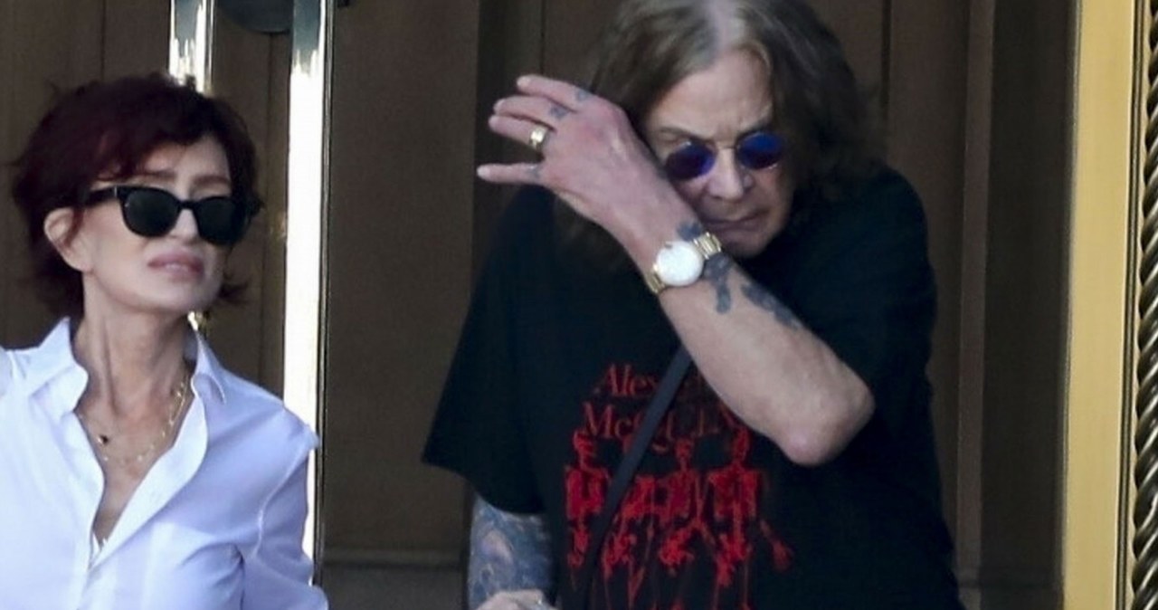 Ozzy Osbourne może liczyć na wsparcie żony, Sharon /Backgrid/East News /East News