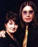 Ozzy Osbourne z żoną Sharon /