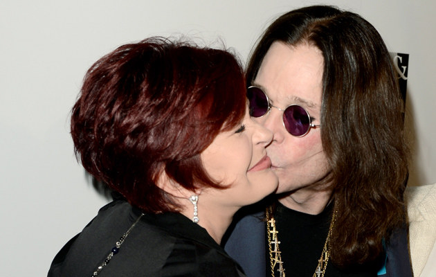 Ozzy Osbourne z żoną /Kevin Winter /Getty Images