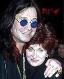 Ozzy Osbourne z żoną /