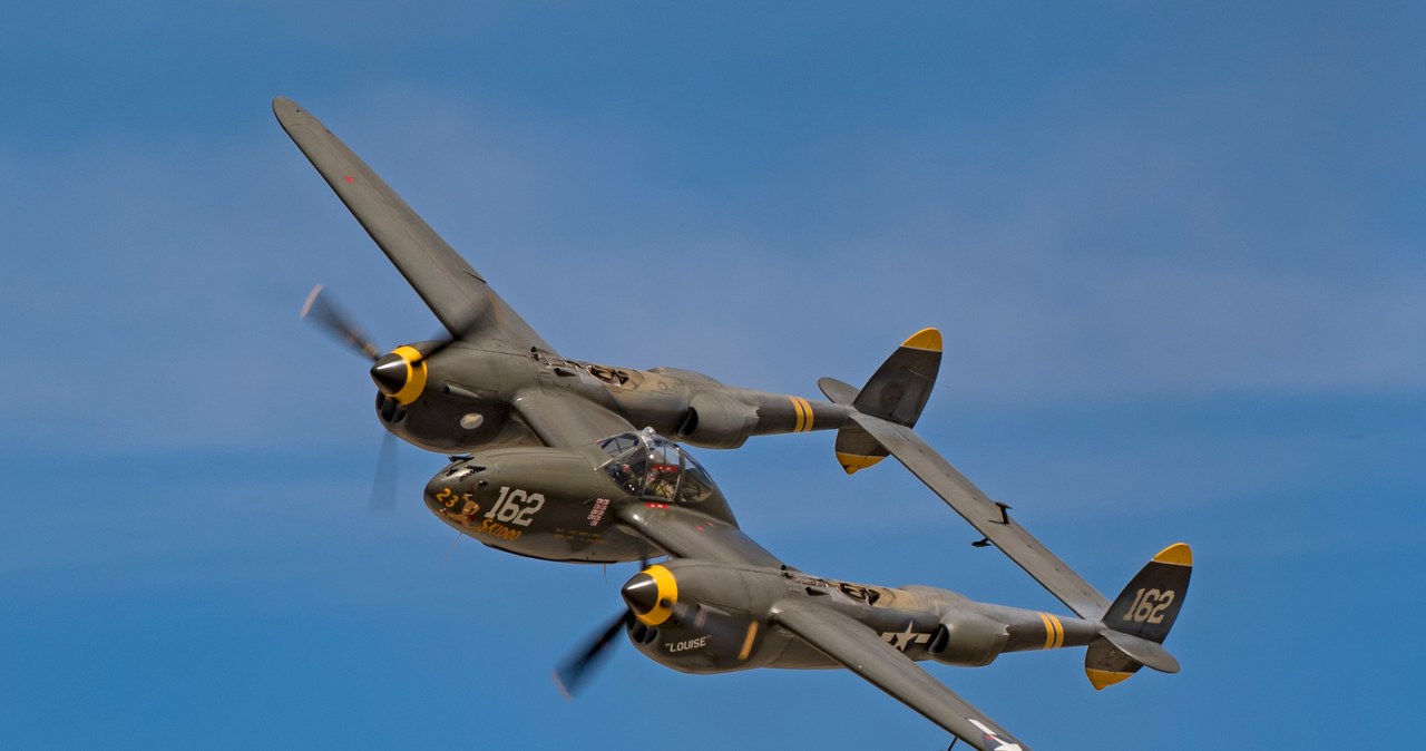 P-38 Lightning był latającym katamaranem /grifco /123RF/PICSEL