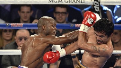 "Pac-Man" wygrał swój pożegnalny pojedynek. Walczył jak... lew