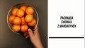 Pachnąca choinka z mandarynek