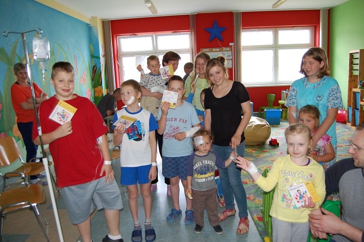 Pacjenci  Szpitala Dziecięcego w Toruniu /Paweł Balinowski /RMF FM