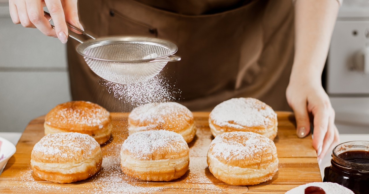 Pączki z tym nadzieniem budyniowym smakują obłędnie /Pixel