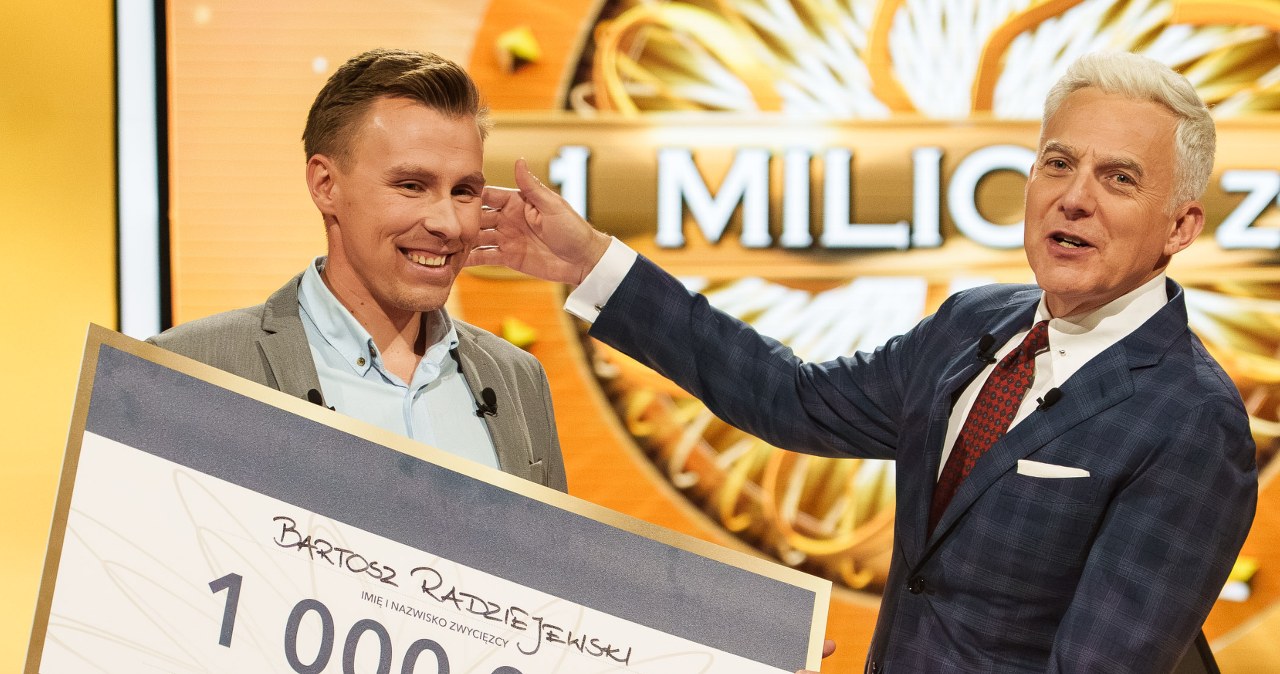 Padł milion! Zwycięzcą został Bartosz Radziejewski /Polsat
