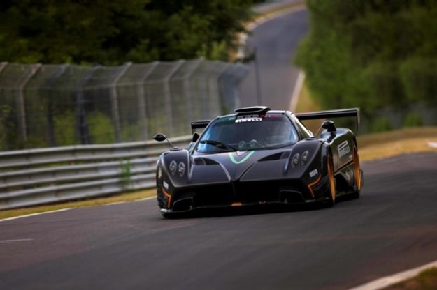 Pagani zonda R na Nurburgringu /Informacja prasowa