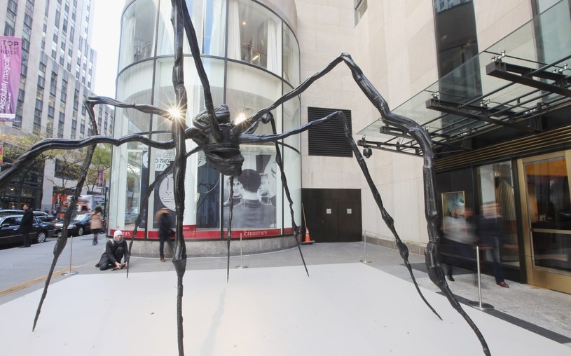 "Pająk". Rzeźba autorstwa Louise Bourgeois /MARIO TAMA/Getty AFP /AFP