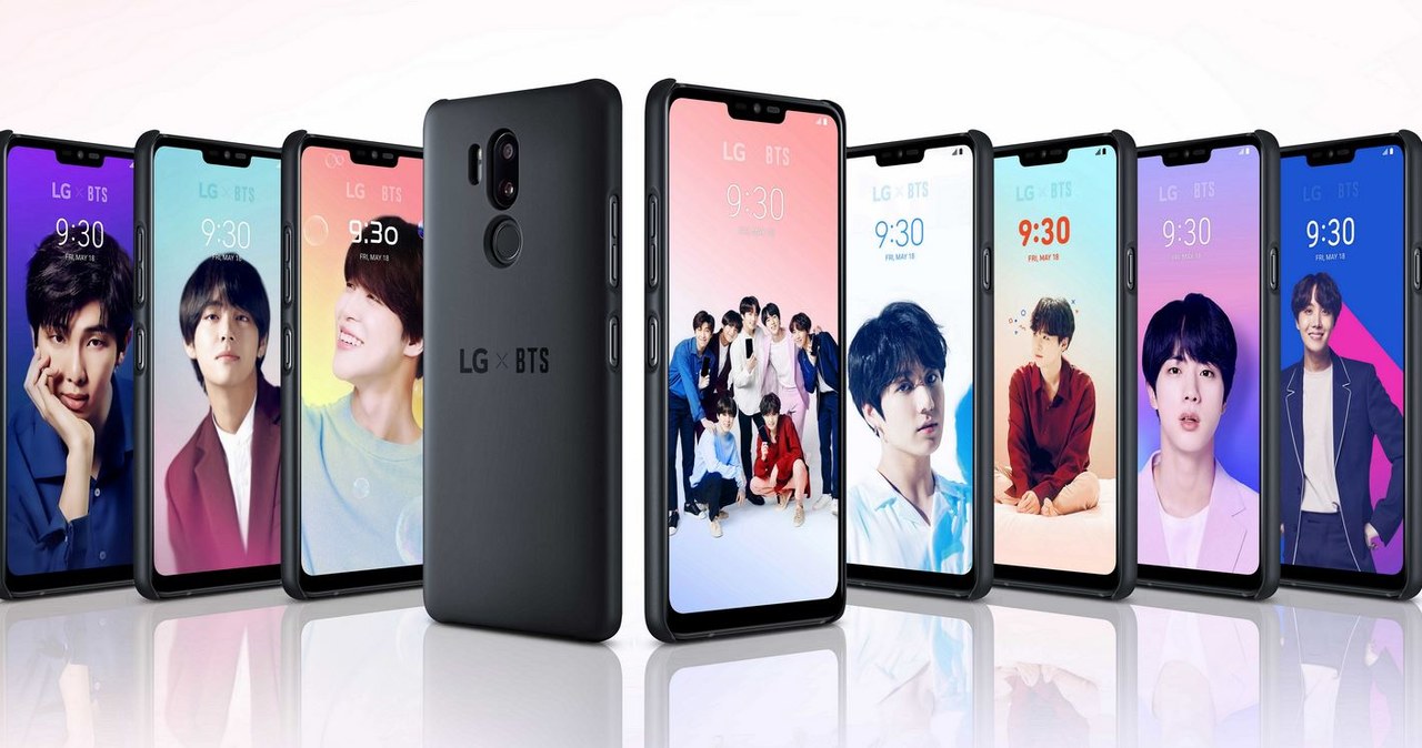 Pakiet na wyłączność dla fanów K-pop do pobrania na smartfony LG /materiały prasowe