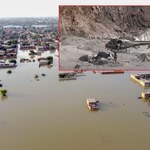 Pakistan: Powódź odcięła mu drogę. Uratował go helikopter