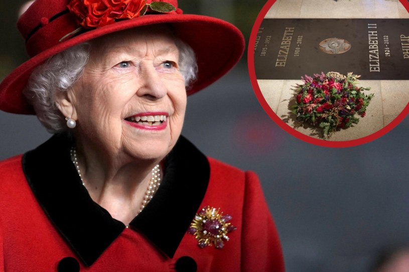 Pałac Buckingham opublikował pierwsze zdjęcie grobu królowej. Tak wygląda grób Elżbiety II /STEVE PARSONS/AFP/East News /East News