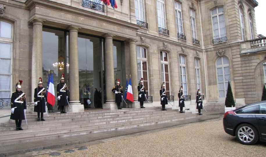 Pałac Elizejski - siedziba prezydenta Francji /Marek Gładysz /RMF FM