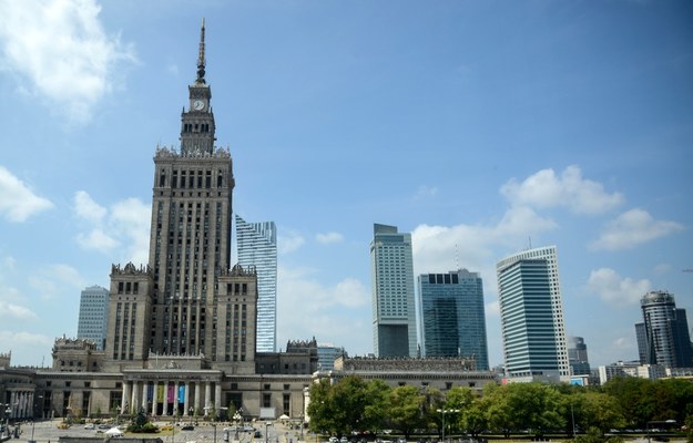 Pałac Kultury i Nauki w Warszawie /Jakub Kamiński   /PAP