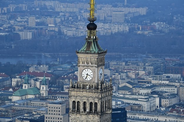 Pałac Kultury i Nauki w Warszawie / 	Radek Pietruszka   /PAP