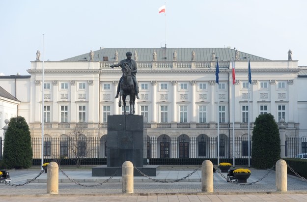 Pałac Prezydencki przy Krakowskim Przedmieściu w Warszawie /Bartłomiej Zborowski /PAP