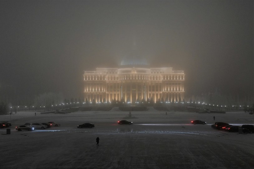 Pałac prezydencki w Nur-Sułtan /INTERIA.PL