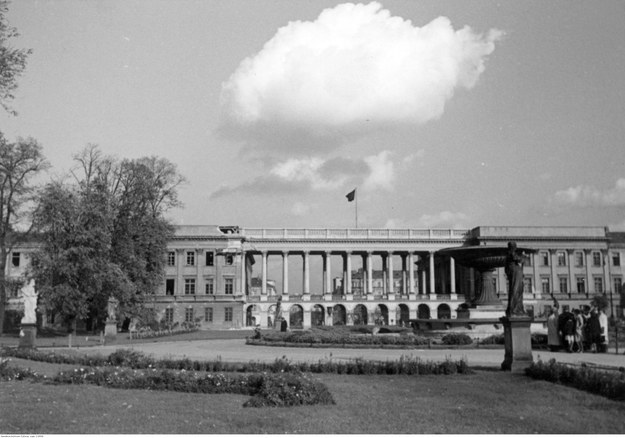 Pałac Saski 1939 - 1944 /Fot. Narodowe Archiwum Cyfrowe /
