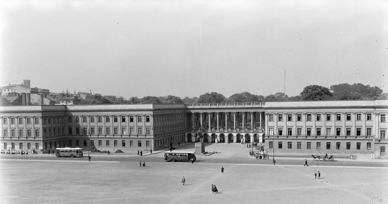 Pałac Saski w 1934 roku /Willem van de Poll /domena publiczna