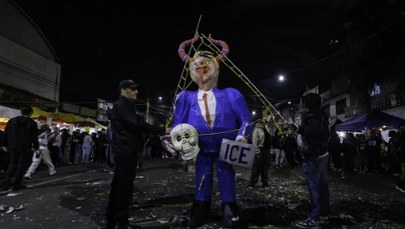 "Palenie Judasza" w Meksyku. Spłonęły kukły Trumpa, El Mencho i służby ICE