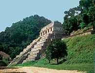 Palenque, Świątynia Inskyrypcji, Meksyk /Encyklopedia Internautica