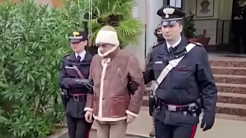 Palermo: Włoskie służby zatrzymały szefa Cosa Nostry Matteo Messina Denaro /CARABINIERI /YouTube