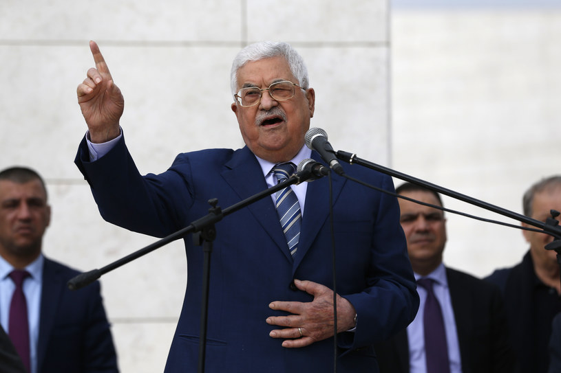 Palestyński prezydent Mahmud Abbas /ABBAS MOMANI  /AFP