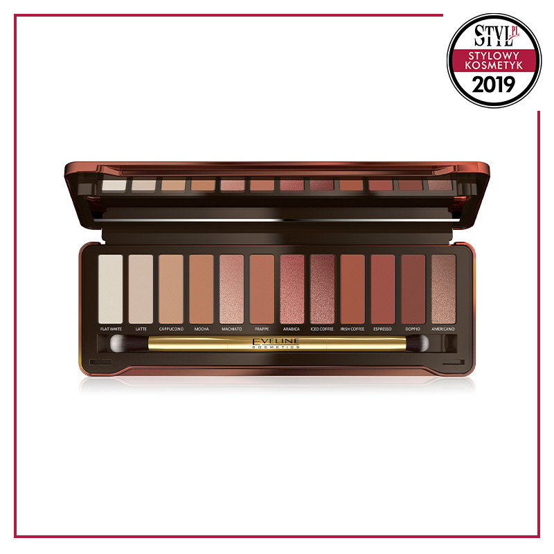 Paleta cieni do powiek Charming Mocha, Eveline Cosmetics /Styl.pl