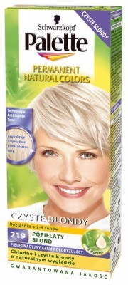 Palette Permanent Natural Colors Czyste Blondy, odcień: Popielaty Blond /materiały prasowe